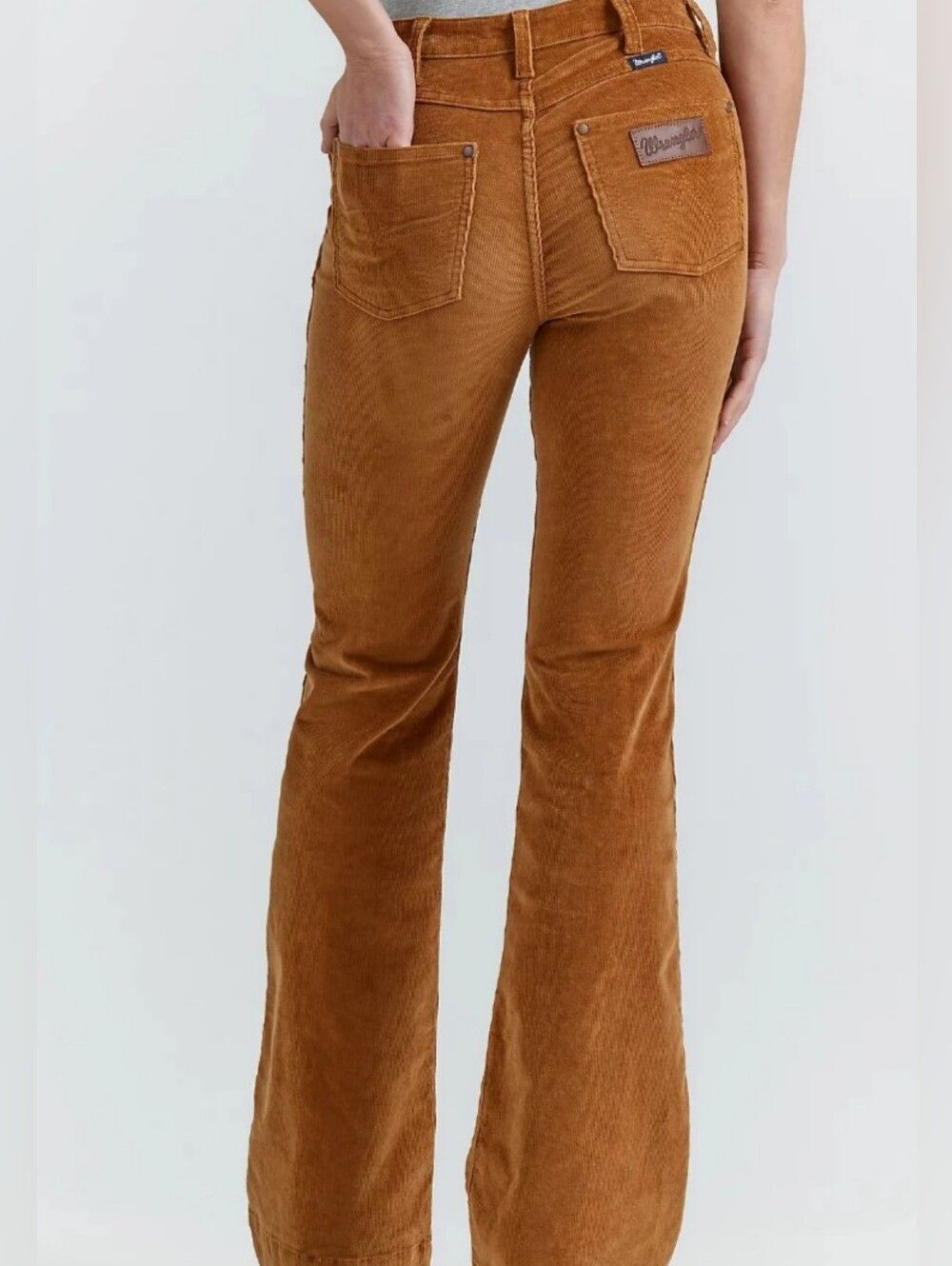 NEW WRANGLER Retro High Rise BAILEY CORDUROY Jeans 30 X 34" Western Cowboy